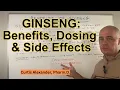 Download Lagu Pharmacist Reviews Panax Ginseng: Proven Benefits, Dosing, Side Effects + Safety