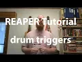 REAPER Tutorial - Drum Triggers