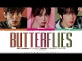 JVKE 'butterflies (feat. TAEHYUN [TXT] & Kim Chaewon [LE SSERAFIM])' Lyrics [Color Coded_Eng]