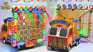 Mini Dj Truck At Home ganesh pooja visarjan dj loading setup | mini dj pickup | gadi wala dj