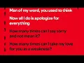 Cardi B - Man Of Your Word [Official Lyric Video]