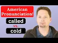 Download Lagu American Accent Training / called vs. cold / American Pronunciation / Avoid mispronunciation