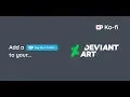 How to Add a Ko-fi Buy Me a Coffee Button to Your Deviant Art Profile Ko-fi Donations