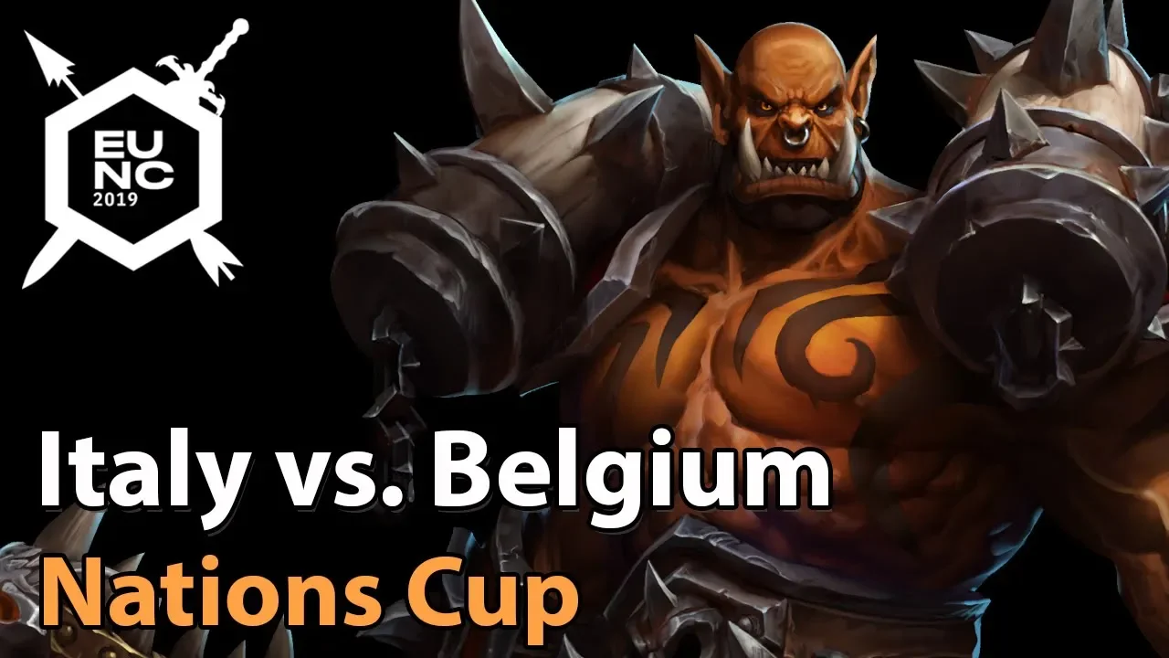 ► Italy vs. Belgium - Nations Cup - Heroes of the Storm Esports