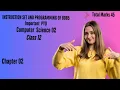 INSTRUCTION SET AND PROGRAMMING OF 8085 Imp Question PYQ CS-02 Class 12 HSC chapter 02