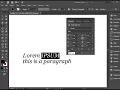 Formatting Text in Adobe Illustrator