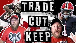 Atlanta Falcons Offense Trade Cut Keep Makes some Moves