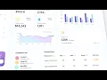 3D Isometric UI Animation Dashboard Data Visualization