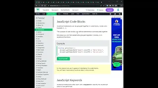 5 - JS JavaScript Statements JavaScript Tutorial w3schools com