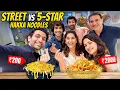 Download Lagu Street vs 5-Star Hakka Noodles | AAAP Ka Parivaar Food Challenge ft. Avneet Kaur \u0026 Shantanu