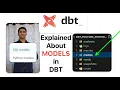 Explained about SQL Python Models in DBT