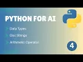 Understanding Docstrings Data Types Arithmetic Operators in Python Generative AI Course