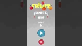 Fruit Knife Hit - Unity3d game template source code