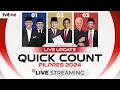 Download Lagu LIVE UPDATE QUICK COUNT - HITUNG CEPAT PILPRES 2024 | Presiden Pilihan Rakyat tvOne