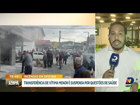Incêndio em Itajaí: transferência de vítima é suspensa por questões de saúde