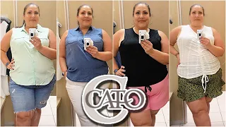 PLUS SIZE CATO TRY-ON HAUL INSIDE THE DRESSING ROOM AT CATO PLUS SIZE FASHION TRY-ON HAUL
