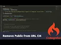 How to remove public from URL CodeIgniter4