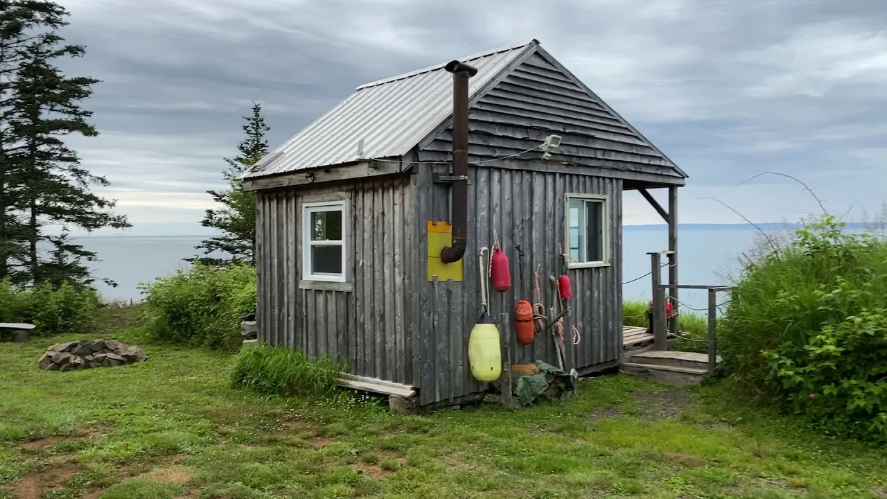 OFF GRID TINY CABIN ON THE OCEAN | UNIQUE STAYS IN NOVA SCOTIA