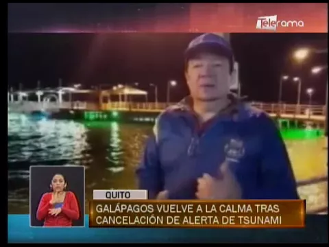 Galápagos vuelve a la calma tras cancelación de alerta de tsunami