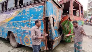 A Crazy Day in Life of Bangladesh Bus Drivers