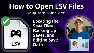 LSV File Extension Larian Studios Save Game Files Explained