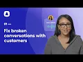 Fix broken conversations Fix my setup in high latency conditions