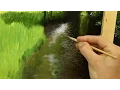 How To Paint A River Oil Painting Tutorial