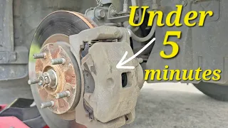 How to change your own car brake pads very easy and quick