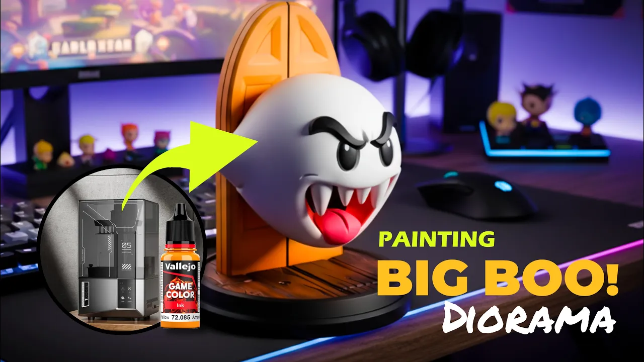 Big Boo Stylized Figure (Fan Art)