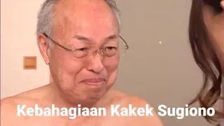kebahagiaan kakek sugiono di suapin dan di basuh air sama menantu