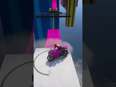SPIDERMAN VS BATMAN VS SUPERMAN FUNNY RAMP
