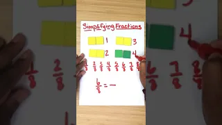 Modeling Simplifying Fractions Using Color Tiles