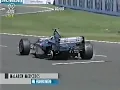 Lagu F1 – Mika Häkkinen's big trouble with the rear wheel – Great Britain 1999
