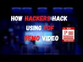How hackers Hack Using PDF Demo Ethical Hacking 2022