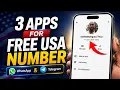 3 APPS For Free Virtual Number For WhatsApp Telegram OTP 2026