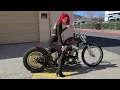 Lagu Elli takes a putt on 97 H-D Bobber