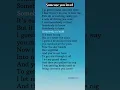 Download Lagu Someone you loved lyrics - Lewis Capaldi (Verse-1) #lyrics #someoneyouloved #lewiscapaldi
