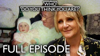 Lesley Sharp investigates the origins of her biological family Who Do You Think You Are UK