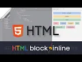 HTML block vs inline Elements in Bangla HTML Series in Bangla