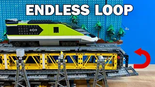 Building an INFINITE LEGO Train Machine...