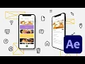 How I Mockup UI Animations inside Adobe After Effects Walkthrough
