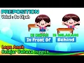 Lagu 🔴 LAGU ANAK - PREPOSITION- BELAJAR BAHASA INGGRIS