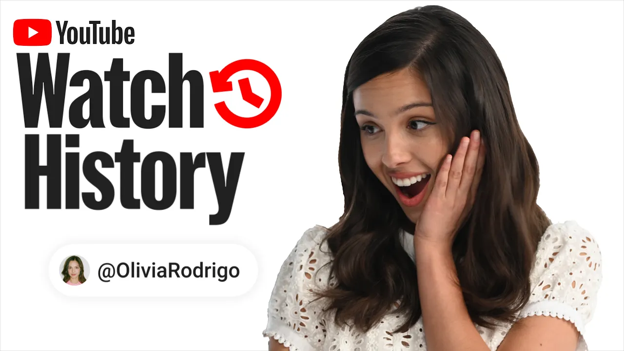 Olivia Rodrigo reacts to her Watch History (you seem pretty sad for a girl so in love)