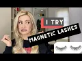 I TRY MAGNETIC LASHES find out which brand lasted through a crying spell