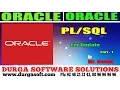 Oracle Tutorial onlinetraining For Update Part-1 by Bash