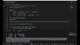Transforming Pandas DataFrame to XML