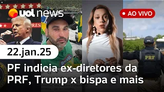 Erika Hilton x Nikolas, ex-PRF indiciados por tentar impedir votos, governo Trump e mais | UOL News