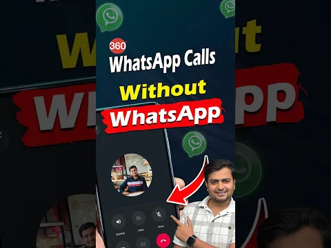 WhatsApp Calls Without WhatsApp #whatsapp #whatsappcall #videocall #whatsapptips #howto