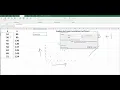 Statistics Scatter plots and Correlation Coefficient using Microsoft Excel English