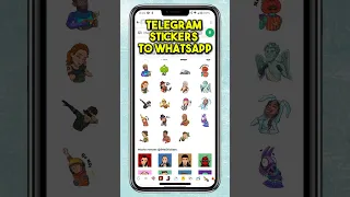 How To Transfer Telegram Stickers To WhatsApp Android 